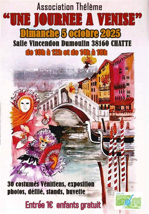 Journée vénitienne à Chatte (Isère)